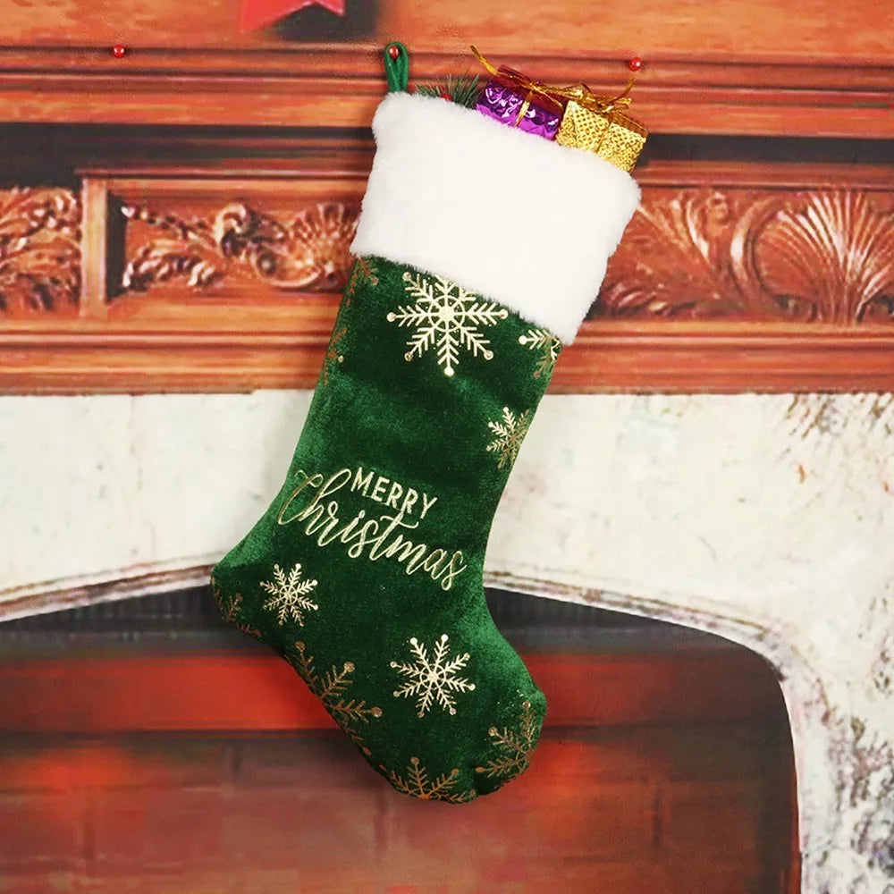 Embroidered Christmas Stocking