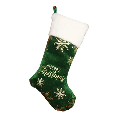 Embroidered Christmas Stocking