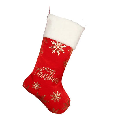 Embroidered Christmas Stocking